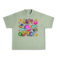 Oil Green safe space Urban Heavy Tee - Artiststas