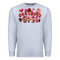 Heather Grey One loved gigi Premium Sweatshirt - FaDigitalArtStudio