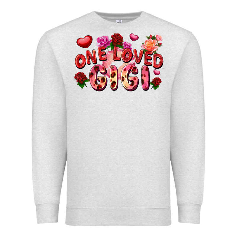 One Loved Gigi Premium Sweatshirt by FaDigitalArtStudio | Teevron