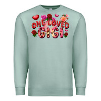 Seafoam One loved gigi Premium Sweatshirt - FaDigitalArtStudio