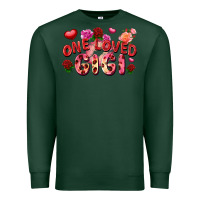 Sports Green One loved gigi Premium Sweatshirt - FaDigitalArtStudio
