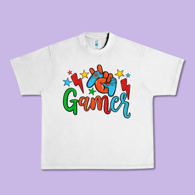 Gamer Urban Heavy Tee Designed By Jahusdesignshop