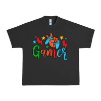 Pigment Black gamer Urban Heavy Tee - JahusDesignShop