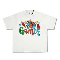 Pistachio gamer Urban Heavy Tee - JahusDesignShop