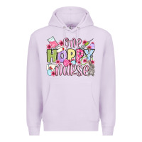 Lilac Easter Day One hoppy Nurse Premium Hoodie - OliviaCreatesArt