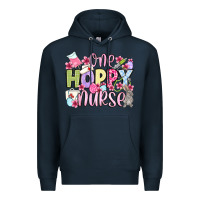 Navy Easter Day One hoppy Nurse Premium Hoodie - OliviaCreatesArt