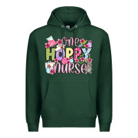 Sports Green Easter Day One hoppy Nurse Premium Hoodie - OliviaCreatesArt