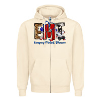Sandshell emt emergency medical technician Zipper Hoodie - OliviaCreatesArt