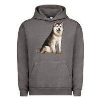 Pigment Tornado Alaskan Malamute Dog Urban Hoodie - LillyAllenDesigns