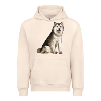 Sandshell Alaskan Malamute Dog Urban Hoodie - LillyAllenDesigns
