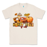 Natural happy fall y'all Classic Tee - LillyAllenDesigns