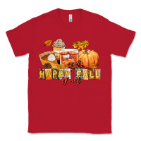 Red happy fall y'all Classic Tee - LillyAllenDesigns