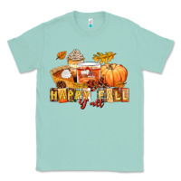 Seafoam happy fall y'all Classic Tee - LillyAllenDesigns
