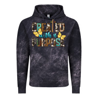 Cloud Black Created With A Purpose Vintage Hoodie - LillyAllenDesigns