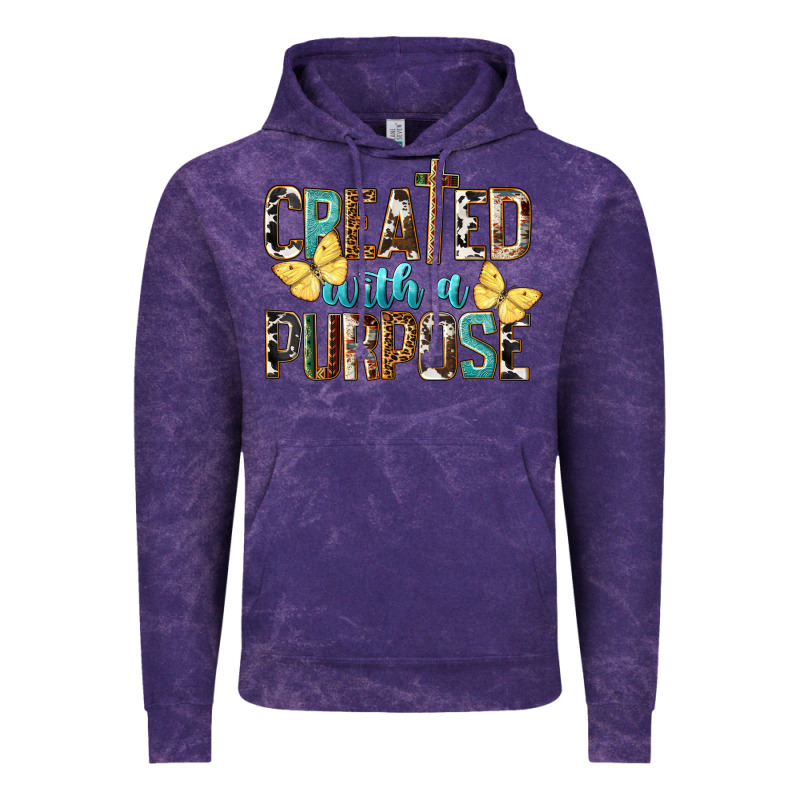 Created With A Purpose Vintage Hoodie by LillyAllenDesigns | Teevron