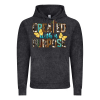 Vintage Black Created With A Purpose Vintage Hoodie - LillyAllenDesigns