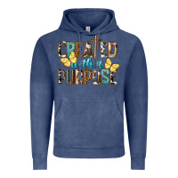 Vintage Denim Created With A Purpose Vintage Hoodie - LillyAllenDesigns