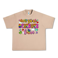Burro everyone deserves love Urban Heavy Tee - Artiststas