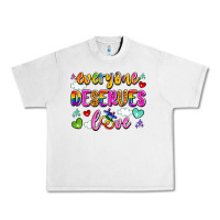 Lunar Rock everyone deserves love Urban Heavy Tee - Artiststas
