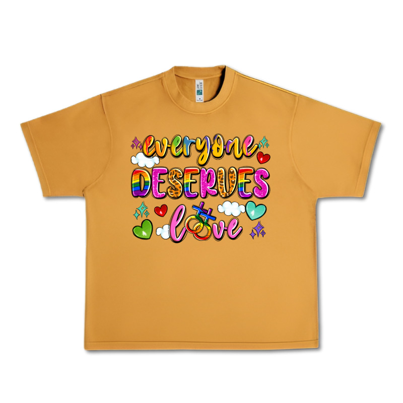 Everyone Deserves Love Urban Heavy Tee by Artiststas | Teevron