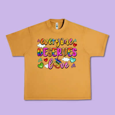 Everyone Deserves Love Urban Heavy Tee Designed By Artiststas