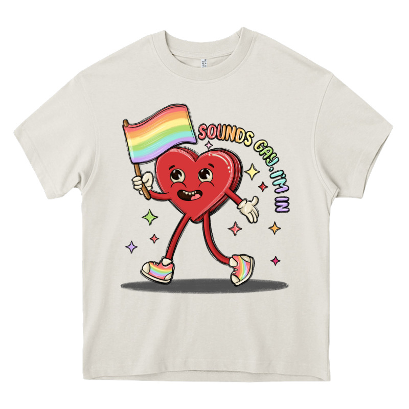 Sounds Gay I'm In Heavy Core Tee by MaliasSmallBusiness | Teevron
