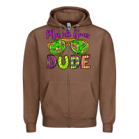 Chestnut mardi gras dude olivia Zipper Hoodie - OliviaCreatesArt