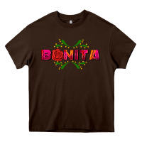 Chocolate Brown bonita Heavy Core Tee - AdoDesignShop
