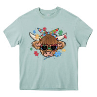 Arona autism awareness cow Heavy Core Tee - MaliasSmallBusiness