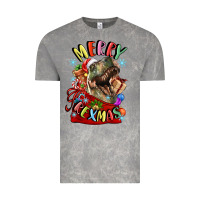 Cloud Rock t rex merry rexmas Vintage Tee - LillyAllenDesigns