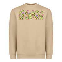 Mushroom avocado Heavyweight Sweatshirt - TumblerDesignByShophia