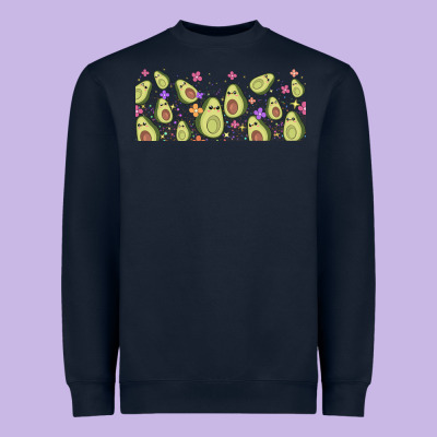 Avocado Heavyweight Sweatshirt Designed By Tumblerdesignbyshophia
