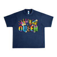 Navy yas queen Urban Heavy Tee - Artiststas