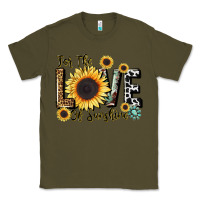 Army Green for the love of sunshine Classic Tee - LillyAllenDesigns