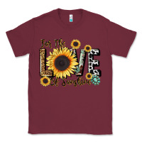 Burgundy for the love of sunshine Classic Tee - LillyAllenDesigns