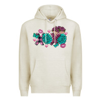 Oatmeal Heather Xoxo Valentine's Day turquoise gemstone Premium Hoodie - FaDigitalArtStudio