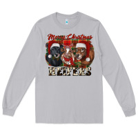 Moon Dust Merry Christmas Long Sleeve Tee - RanaPortraitStore