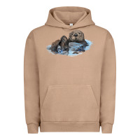 California Sea Otter Urban Hoodie | Teevron