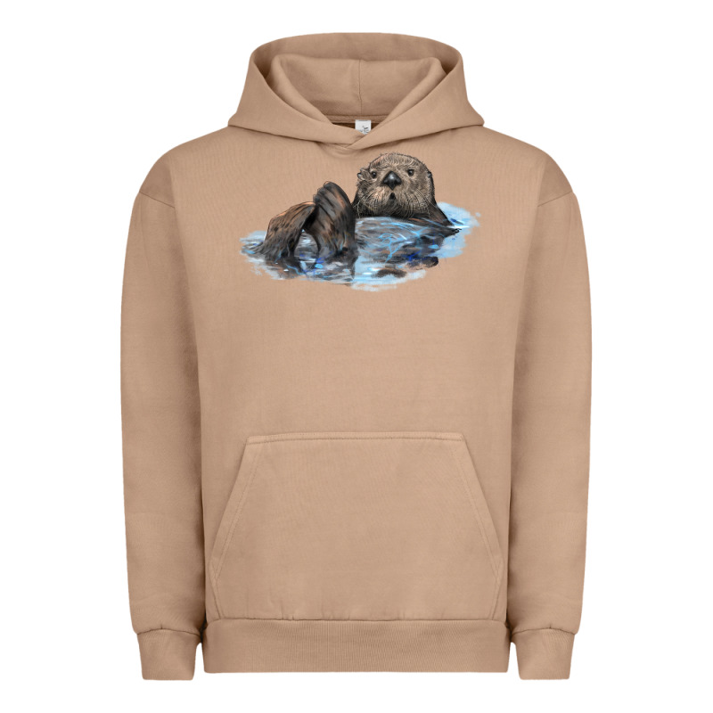 California Sea Otter Urban Hoodie by LillyAllenDesigns | Teevron