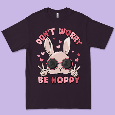 Don't Worry Be Hoppy Premium Tee Designed By Maliassmallbusiness
