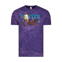 Cloud Purple Winter Chill Penguin Vintage Tee - LillyAllenDesigns