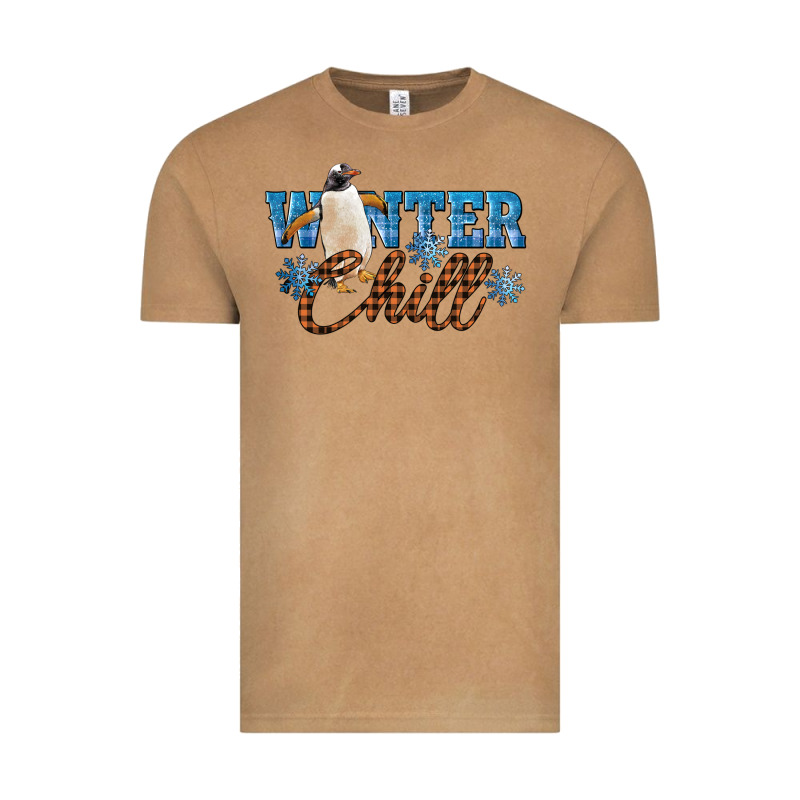 Winter Chill Penguin Vintage Tee by LillyAllenDesigns | Teevron