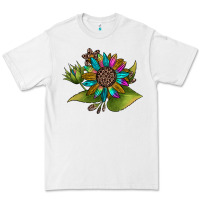 White western sunflower Premium Tee - JahusDesignShop