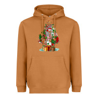 Meerkat nurse christmas tree Heavyweight Hoodie - FaDigitalArtStudio