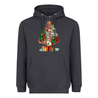 Smoke nurse christmas tree Heavyweight Hoodie - FaDigitalArtStudio