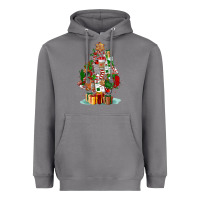 Storm nurse christmas tree Heavyweight Hoodie - FaDigitalArtStudio