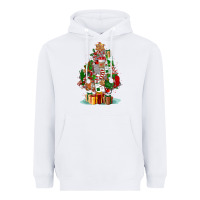 White nurse christmas tree Heavyweight Hoodie - FaDigitalArtStudio