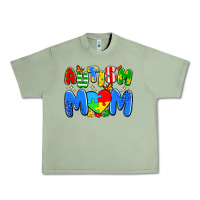Oil Green autism mom Urban Heavy Tee - Artiststas