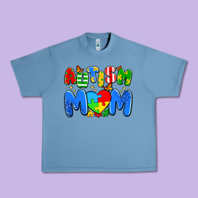 Autism Mom Urban Heavy Tee Designed By Artiststas
