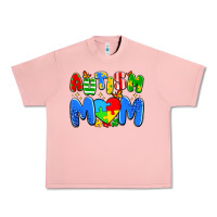 Salmon autism mom Urban Heavy Tee - Artiststas